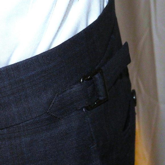 Tom Ford Blue Windowpane Plaid Current Two Button Suit 44R - Picture 14 of 16